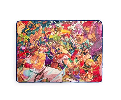 Street Fighter Fleece Throw Blanket