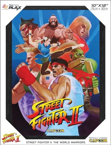 Street Fighter II 3D Lenticular Poster