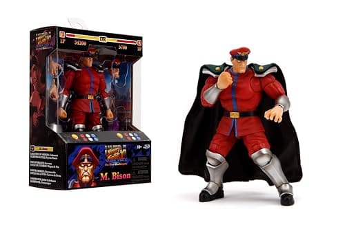 Street Fighter II M. Bison Action Figure