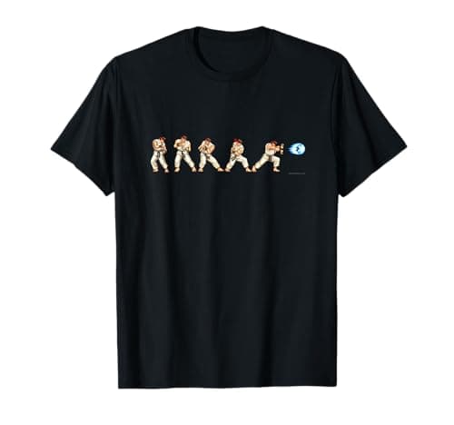 Street Fighter II Ryu Hadoken T-Shirt