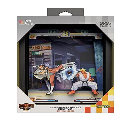 Street Fighter III Pixel Frame Shadow Box