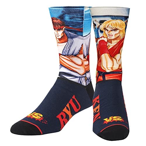 Street Fighter Ryu Vs Ken Socks