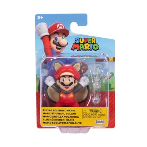 Super Mario Squirrel Mario Action Figure