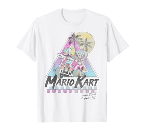 Mario Kart Mario & Luigi Vintage T-Shirt