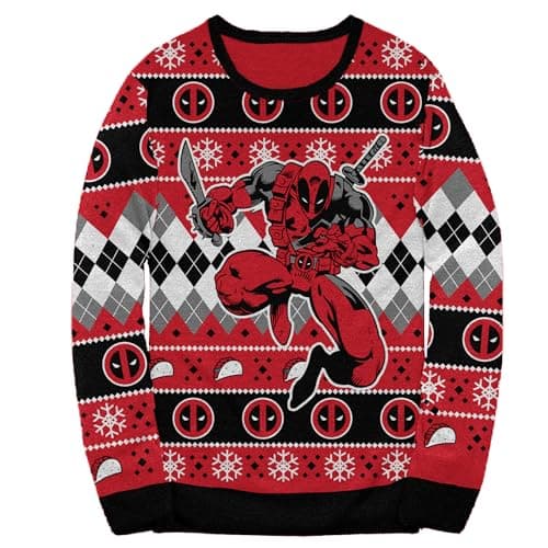 Deadpool Holiday Christmas Sweater