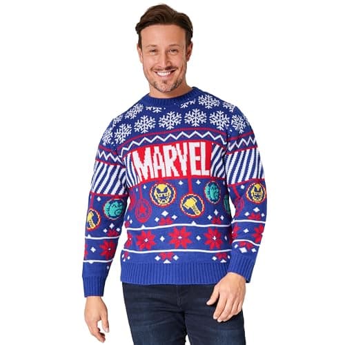 Marvel Knitted Christmas Sweater