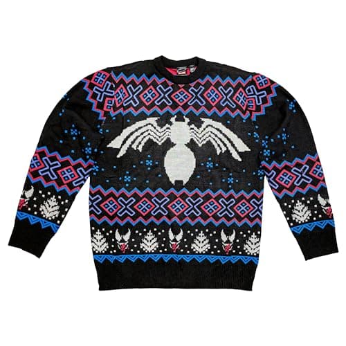 Venom Symbol Ugly Christmas Sweater