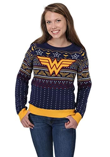Wonder Woman Ugly Christmas Sweater