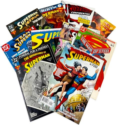 Superman-only comic book gift set
