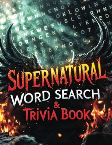 Supernatural Word Search and Trivia Book