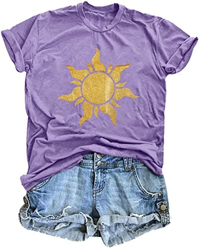 Magic Sun Print T-Shirt