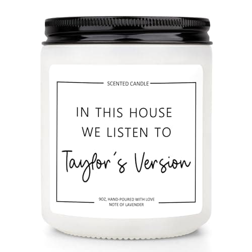 Taylor Swift-Inspired Lavender Soy Candle