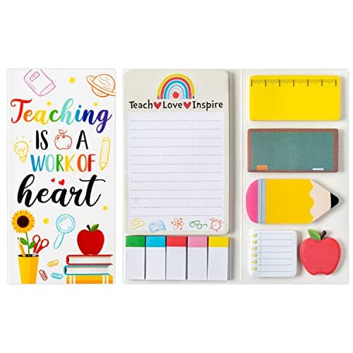 Teaching Is a Work of Heart Sticky Notes