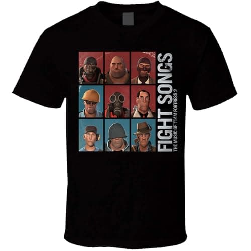 Black Team Fortress 2 T-Shirt