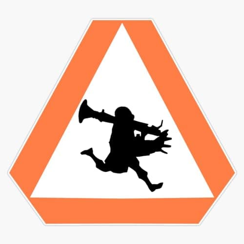 Team Fortress 2 Rocket Jumper Sticker