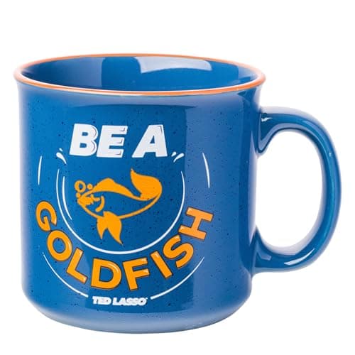 Ted Lasso 'Be a Goldfish' Ceramic Mug
