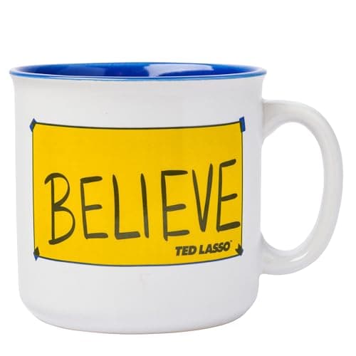Ted Lasso 'Believe' Ceramic Coffee Mug
