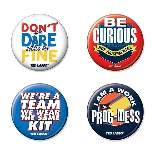 Ted Lasso Season 3 Button Set