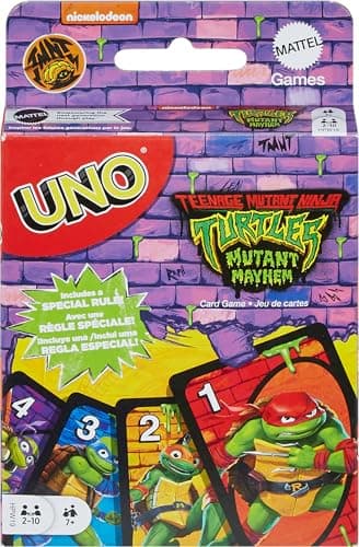 Mutant Mayhem UNO card game