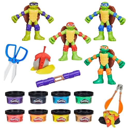 Play-Doh Cowabunga Creations figure set