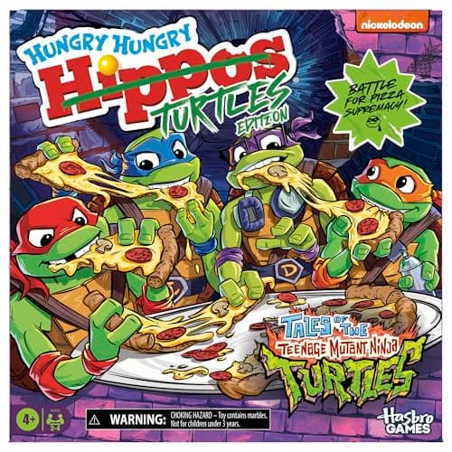 Turtles Hungry Hungry Hippos game