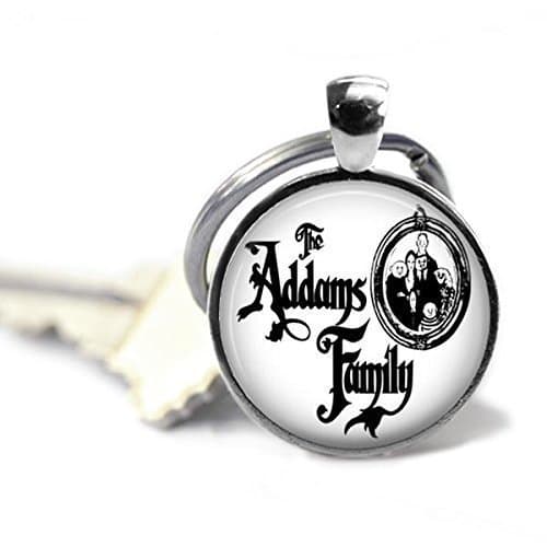 Addams Family Musical Pendant Key Chain