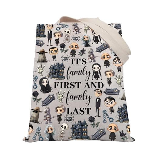 Addams Family Musical Tote Bag