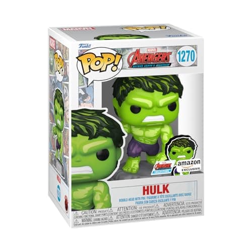 Funko Pop! Hulk with Enamel Pin