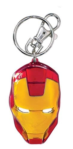 Iron Man Classic Face Pewter Keyring