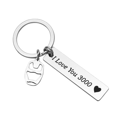 Iron Man "I Love You 3000" Keychain