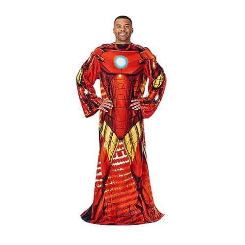 Iron Man Wearable Throw Blanket