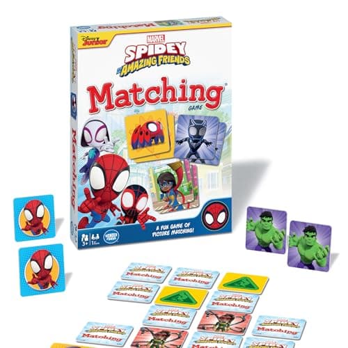 Spidey and His Amazing Friends Matching Game