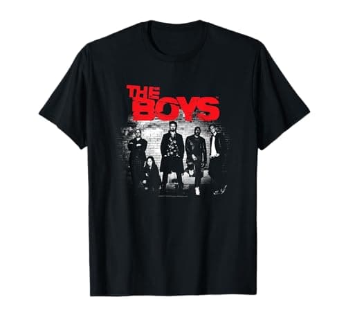 The Boys Graffiti Group Photo T-Shirt