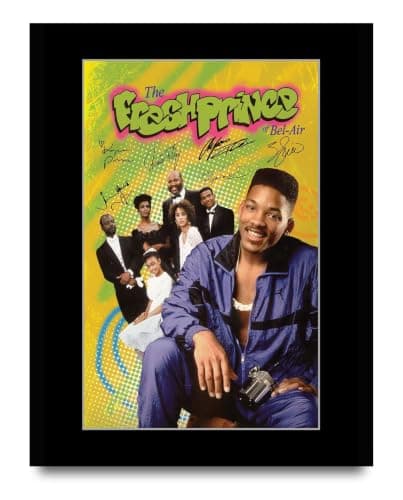 Fresh Prince of Bel-Air Printed Autograph Poster