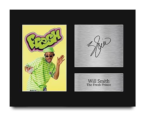 Will Smith Fresh Prince Printed Autograph Photo