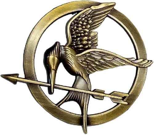 Mockingjay prop pin