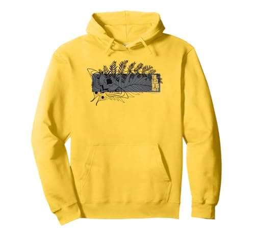 Moth and Leaves Pullover Hoodie