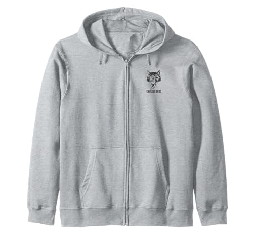 W.L.F. Wolf Front and Back Zip Hoodie