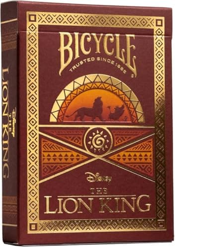 Bicycle The Lion King playing cards