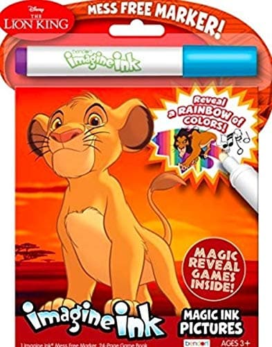 Lion King Imagine Ink activity book