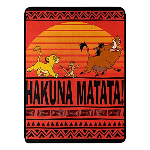 Northwest Lion King Safari Pals throw