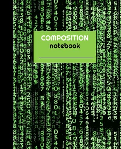 Green Matrix Code Composition Notebook