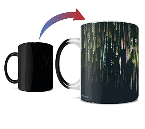 The Matrix Resurrections Glitch Coding Morphing Mug