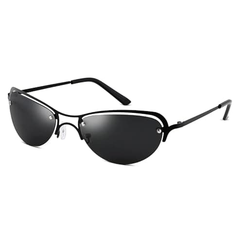 Trinity-Inspired Rimless Sunglasses