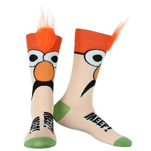 Beaker Meep Meep crew socks