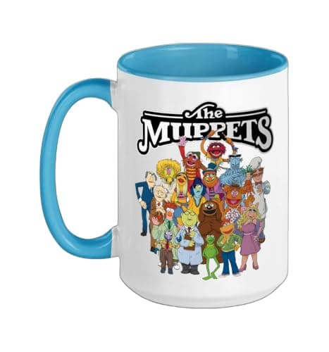 Muppet Show character-group ceramic mug