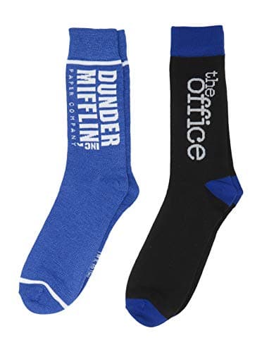 Dunder Mifflin Logo Crew Socks