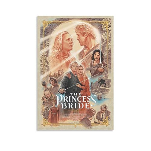 The Princess Bride Canvas Movie Poster