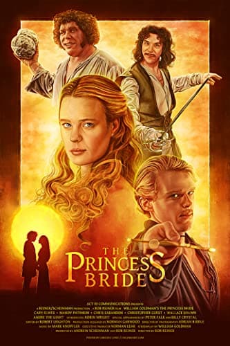 The Princess Bride Vintage Art Poster