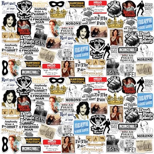 The Princess Bride Vinyl Sticker Set